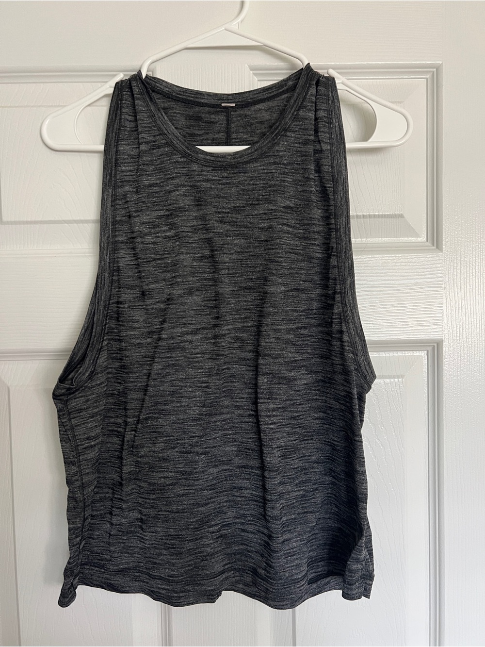 Lululemon Women's Charcoal Grey Sleeveless Tank Top